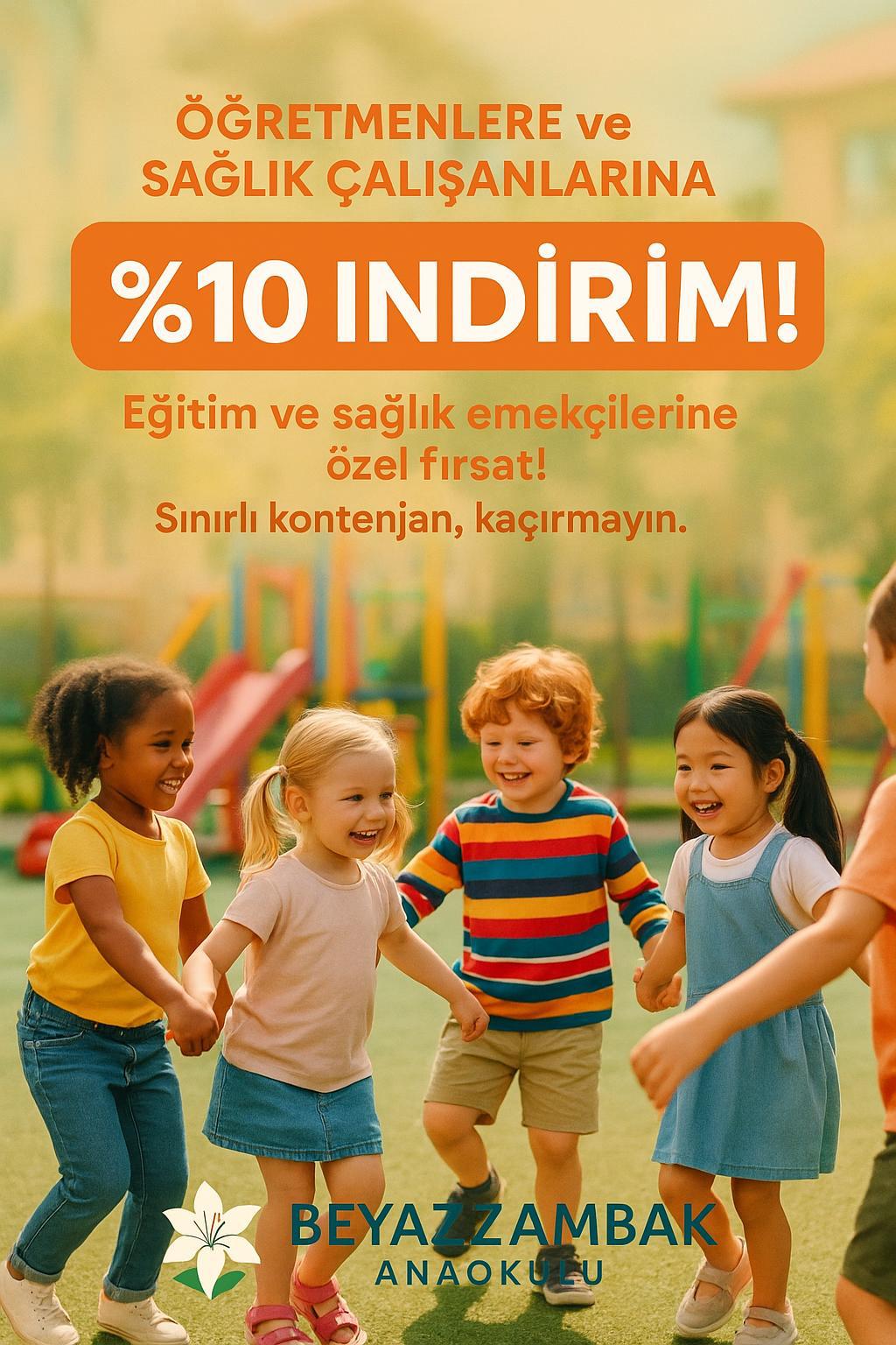 Öğretmen ve Sağlık Çalışanlarına Özel İndirim!